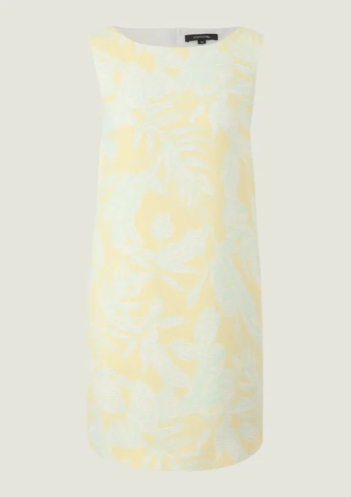 Kurzes Kleid aus Crêpe