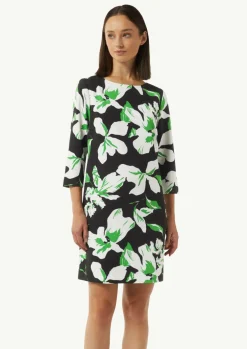 Kurzes Kleid mit All-over-Print