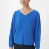 Langarmshirt aus weichem Scuba