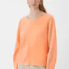 Langarmshirt aus weichem Scuba