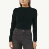 Langarmshirt mit Glitzerdetail