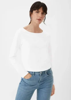 Langarmshirt mit Ringelmuster