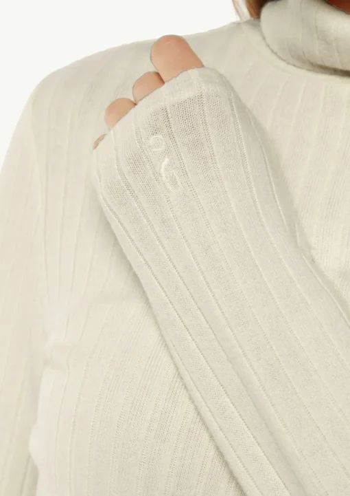Langarm-Shirt mit Rollkragen