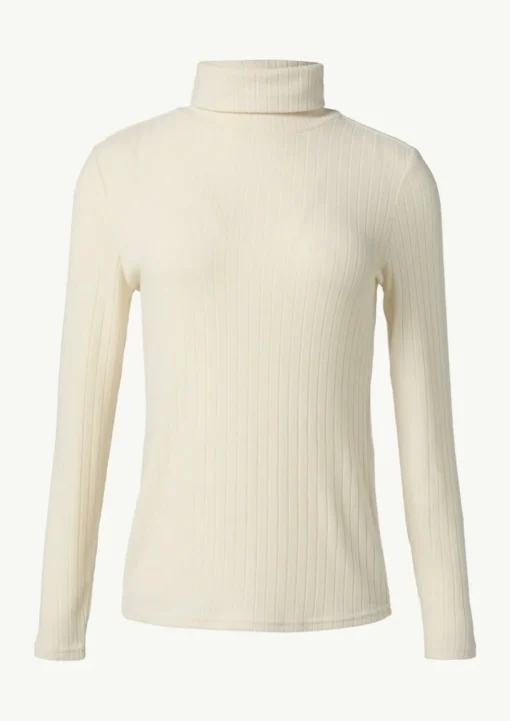 Langarm-Shirt mit Rollkragen