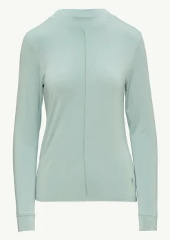 Langarm-Shirt mit Stehkragen