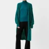 Lange Strickjacke
