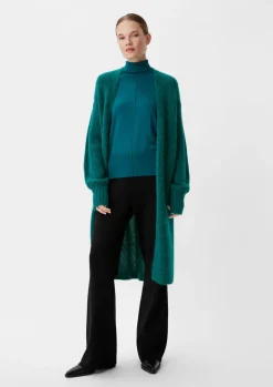 Lange Strickjacke