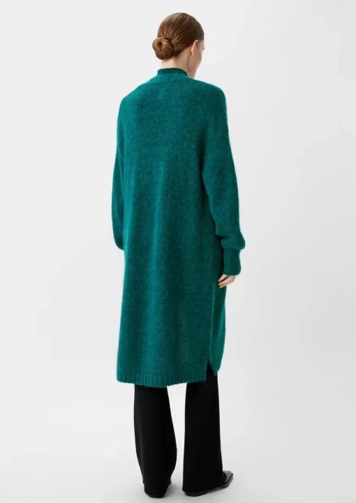 Lange Strickjacke