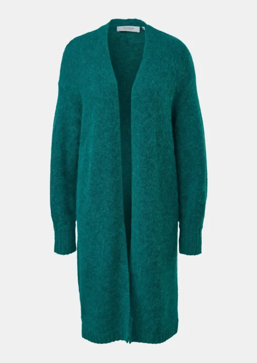 Lange Strickjacke