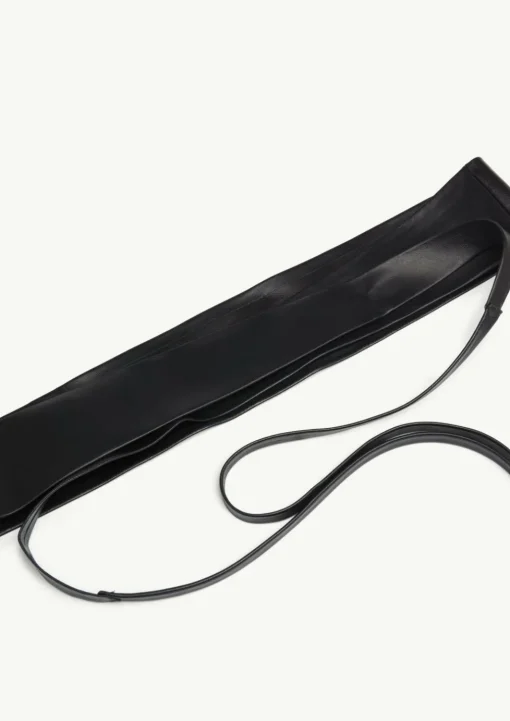 Ledergürtel in Wickel-Optik