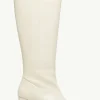 Lederstiefel mit Blockabsatz