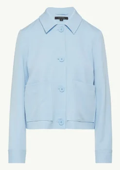Leicht elastische Jacke im Boxy Cut