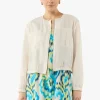 Leichte Blousonjacke aus Modalmix