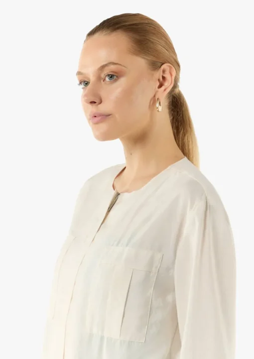 Leichte Blousonjacke aus Modalmix