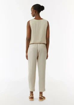Leichte Hose aus Lyocell mit Gummizug