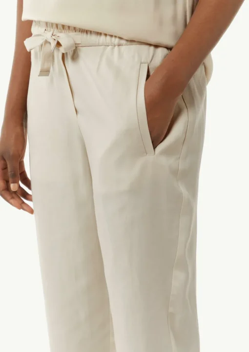 Leichte Hose aus Lyocell mit Gummizug