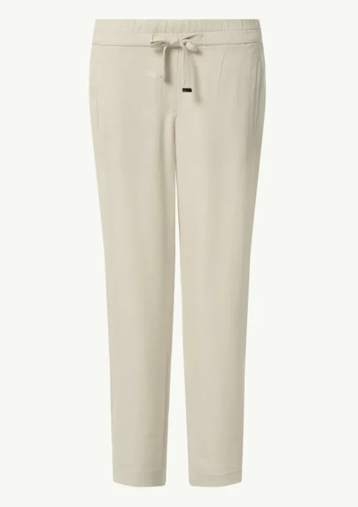 Leichte Hose aus Lyocell mit Gummizug