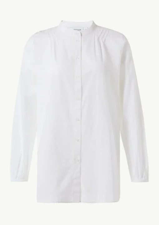Leichte Tunika-Bluse mit Biesen-Details
