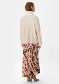 Lockerer Strickpullover aus Kaschmirmix