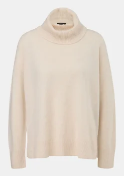Lockerer Strickpullover aus Kaschmirmix