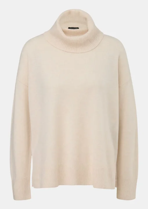 Lockerer Strickpullover aus Kaschmirmix