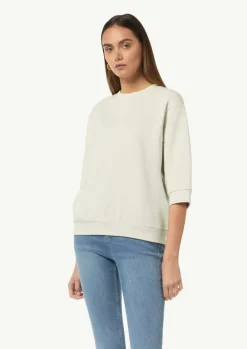Lockeres Sweatshirt mit 3/4-Arm