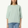 Lockeres Sweatshirt mit 3/4-Arm