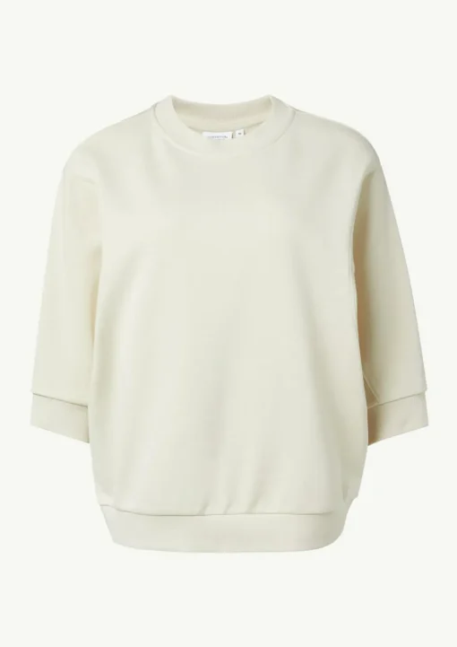 Lockeres Sweatshirt mit 3/4-Arm