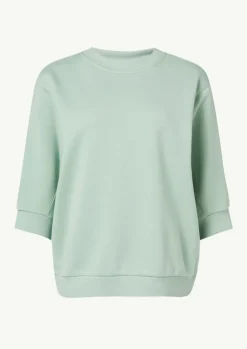 Lockeres Sweatshirt mit 3/4-Arm