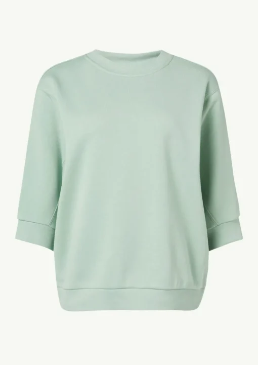 Lockeres Sweatshirt mit 3/4-Arm