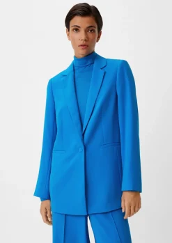 Longblazer aus Crêpe