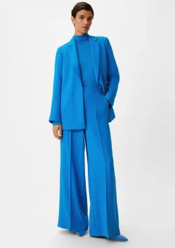 Longblazer aus Crêpe