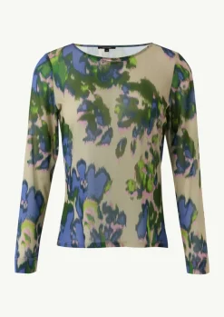 Longsleeve aus Mesh