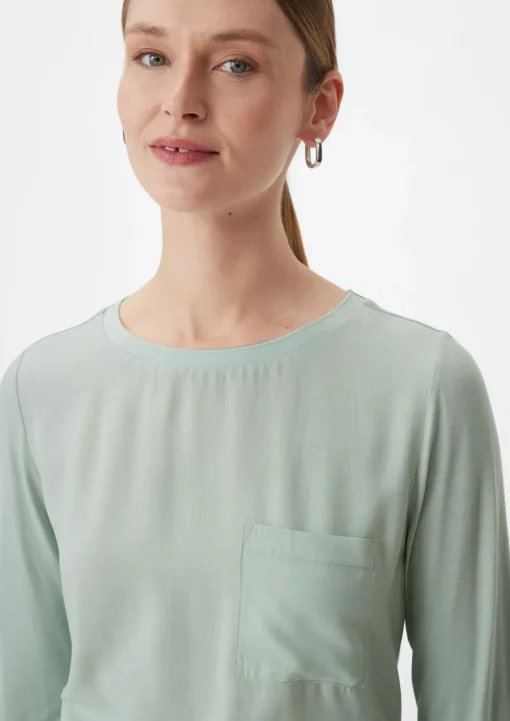 Longsleeve aus Viskose