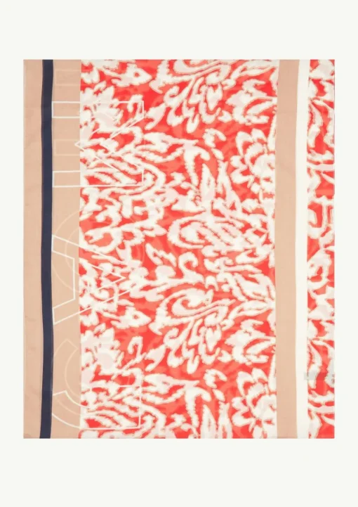 Loop-Schal aus Baumwolle mit All-over-Print