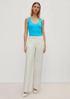 Loose: Hose mit High Rise-Bund