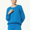 Lyocell-Bluse mit Cut-Out