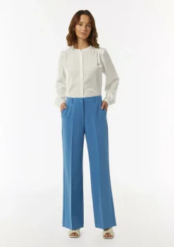 Marlenehose mit Bügelfalten