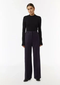 Marlenehose mit Bügelfalte
