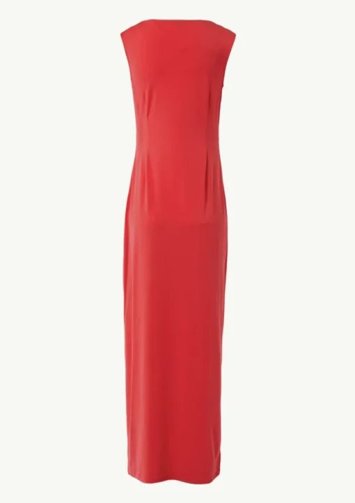 Maxi-Kleid mit Crêpestruktur