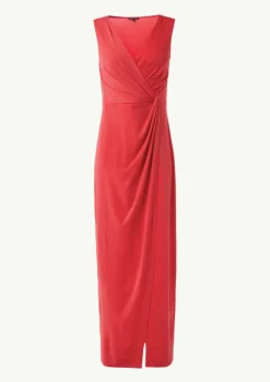 Maxi-Kleid mit Crêpestruktur