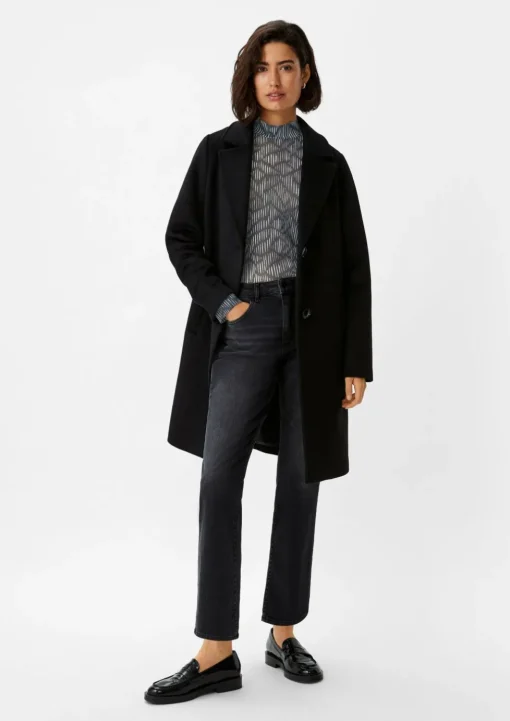 Mesh-Longsleeve mit Stehkragen