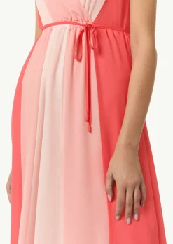 Midikleid aus Viskose