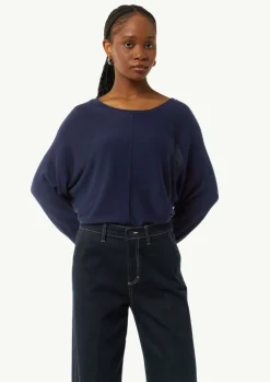 Oversized-Pullover mit Fledermausärmeln