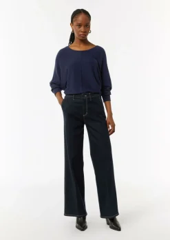 Oversized-Pullover mit Fledermausärmeln