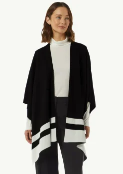 Poncho aus Viskosemix