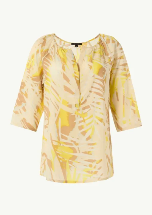 Print-Bluse im Loose Fit