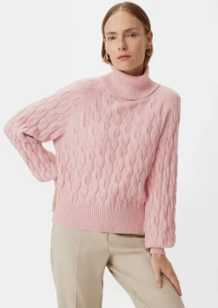 Pullover mit Strickmuster