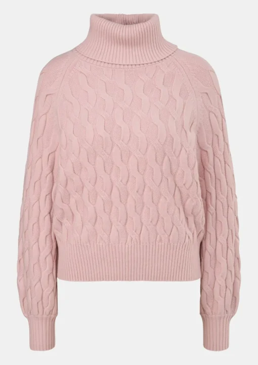 Pullover mit Strickmuster
