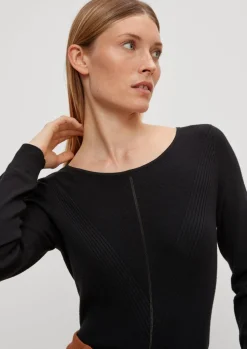 Pullover mit Strukturmuster